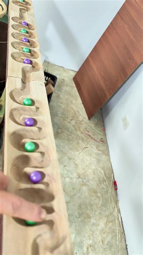 Relaxing ASMR Experience with Tranquil Marble Run