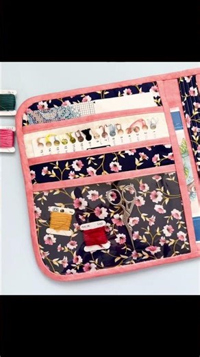 Large cross stitch project bag #crossstitching #loopstitch #flosstube #handmade #diynstitch #stitch