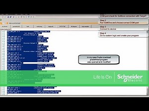 Configure and Program TesysT by SoMove and WIN7