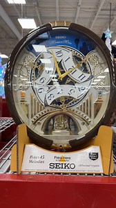 Plays 45 different melodies along with motion. Seiko special collectors limited edition clock. Looking for a unique gift? Here it is at Sam’sClub. #seiko #coolclock #samsclub #holiday shopping #rva | Sam's Club