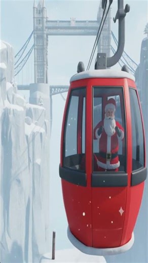 Finally the roblox santa went all the way to give gifts 🎅 #roblox #robloxanimation #shorts