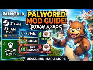 How to Install & Uninstall Mods in Palworld (Steam & Xbox) | UE4SS, MiniMap & More!