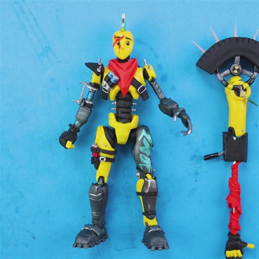 Join us to witness Axle's makeover from Dummy to a rugged survivor with polymer clay! | ClayClaim