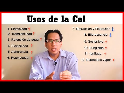 12 ✅ Ventajas de la mezclas con Cal, en la construcción.