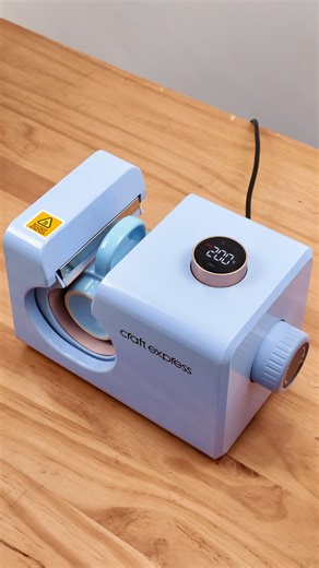 1M views · 6.9K reactions | Using Craft Express Manual Mug Press to personalize 14oz/420ml Ceramic Cork Bottom Coaster Mug. #ceramicmug #craftexpress #bestsubsublimation #sublimationblank #bestsub #BRM14 | Bestsub | Facebook