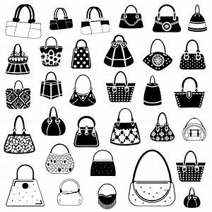 Handbag Svg Bundle, Handbag Clipart for Cricut, Purse Silhouette, Handbag Vector, Handbag Designs, Handbag Cut Files. - Etsy Australia