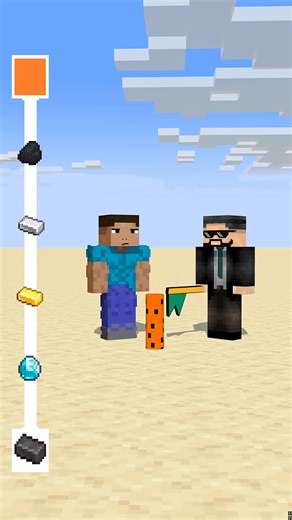 Help Steve win game! #viral #fyp #animation #challenge #minecraft