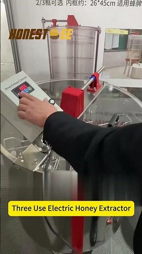 6 Frame Three Use Electric Honey Extractor