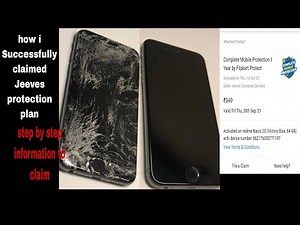 Jeeves complete protection plan review after use . How to Clame Request for Damage Phone .