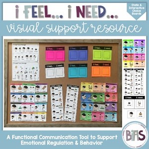 I Feel I Need Visual Support | Functional Communication | Behavior Management