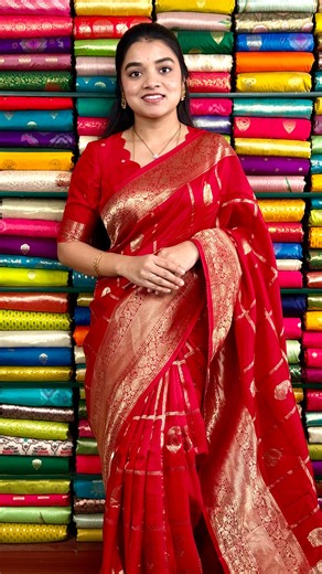 R K Collections on Instagram: "Mashru Crepe Silk Zari Butti Red Saree Price: Rs.1580/-Only Product Code: RKIG13482 𝐎𝐑𝐃𝐄𝐑 𝐏𝐑𝐎𝐂𝐄𝐒𝐒 Please follow these 3 steps 1. Kindly check the code being displayed on the screen while showing the saree 2. To find the code, Kindly visit the website and simply type the code in the search option, or click the ‘Instagram’ category displayed in the Menu. 3. Add your saree to the cart and checkout. You can also log in to the website www.rkcollections.in Ki