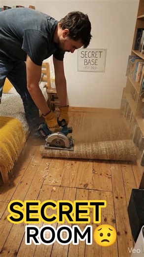 I Built a Secret Room Under My Bedroom 😳 #diybuild