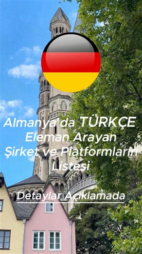 Avrupa ve Amerika İş Fırsatı on Instagram: "“Dil seviyem düşük, Almanya’da nasıl iş bulacağım?” diyenlere özel rehber Merak etmeyin. Almanya’da Türkçe bilen personel arayan birçok şirket, sektör ve platform var. ⸻ 📌 ŞİRKET VE PLATFORM LİSTESİ Büyük ve Kurumsal Firmalar • Teleperformance Germany • Conduent • Turkish Airlines • SunExpress • Amazon • Booking.com Uzaktan Çalışma / Dil Hizmetleri • LanguageLine Solutions • TransPerfect • RWS Language Services İş İlanı Platformları • Indeed.de