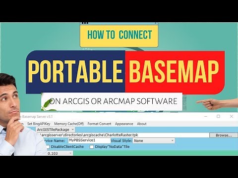 Add Portable BaseMap on ArcGIS or ArcMap Software Easily| Geojin