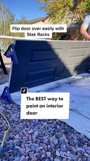 DIY Painting Hacks for Interior Doors with Stakrack