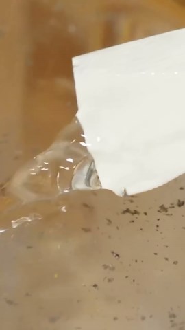 These particles flow upstream instead of down