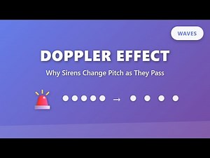 Doppler Effect Explained: Why Sirens Change Pitch | Wave Physics Tutorial