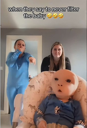 Funniest Baby Filter Reactions Captured on Video