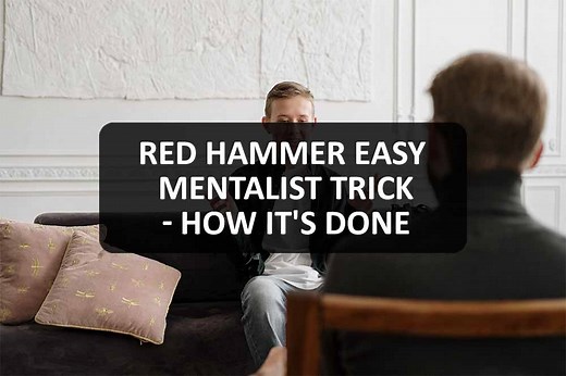 Red Hammer Easy Mentalist Trick - How It's Done - Magic Mentalism