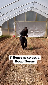 📍SAVE THIS POST: Ready for a Hoop House?5 Reasons to get one:1. Extended Growing Season: Greenhouses provide a controlled environment that extends the growing season, allowing you to grow plants earlier in the spring and later into the fall, and even through the winter in some cases.2. Protection from Harsh Weather: Greenhouses shield plants from extreme weather conditions such as frost, hail, heavy rain, and strong winds, providing a stable and sheltered environment for optimal growth.3. Pest 