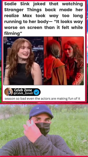 Sadie Sink ROASTS Stranger Things: "Max Took WAY Too Long Running to My Body!" 😂