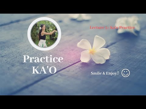 Hula Dance 101 Practice Ka'o【ハワイ島からフラダンス基本講座その⑤ 基本ステップ「カオ」反復練習用】