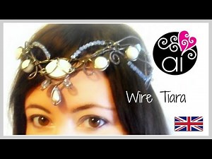 Wire Tiara DIY | Wire Wrapping Tutorial | Wedding & Ceremony ENG