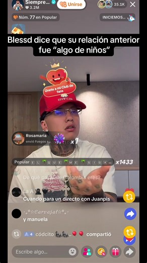 Blessd y La Suprema: Relación en 4 Meses