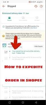 Stuck at "Your parcel has arrived at the delivery hub" | How to Expedite Shopee Order for FREE #spx