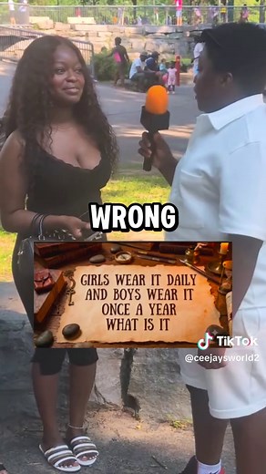 Riddle: Girls Wear It Daily, Boys Wear It Once a Year — What Is It?