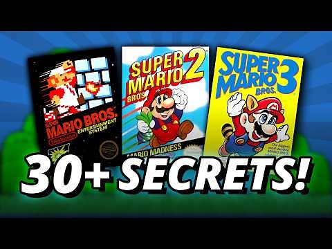 Super Mario Bros 1 2 3 NES Glitches Tricks & Secrets Guide
