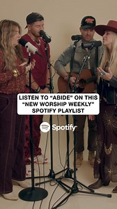 “Abide" with CAIN is out now! Click to stream it on this “New Worship Weekly” Spotify Playlist. | Aaron Williams