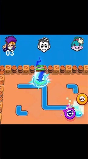 Ziggy, GIGI, GRAY VS Tick’s Head — Who survives longer? 💣🔥 #brawlstars #usa