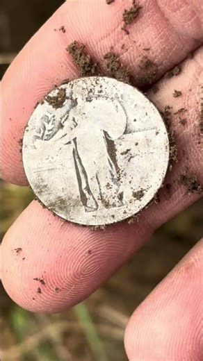 SLQ silver! #metaldetecting #youtubeshorts #fyp #coin #silver #history