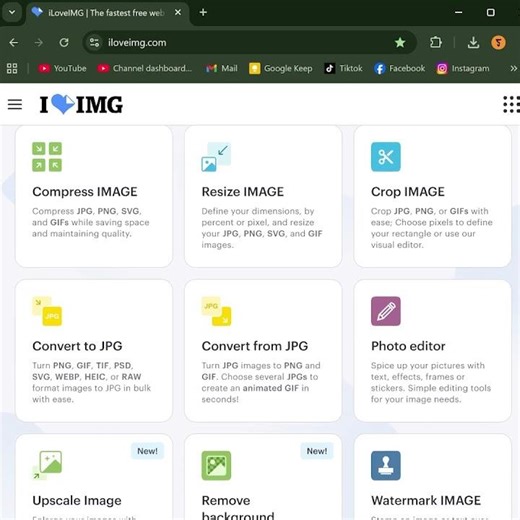 Stop searching for image tools! Just search this website on Google and unlock tons of image tools 😮