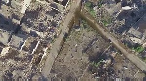 Drone footage shows how Ramadi has been reduced to rubble | NBC News