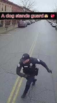 Dogs🐶 Protect Humans at All Costs 💖 #bravedogs #animalheroes #doghero