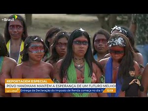 Yanomami: 78% das crianças ganharam peso