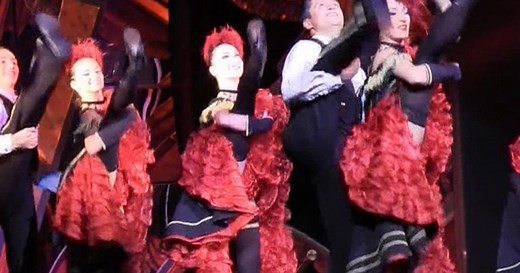 David Turecamo looks at the history of the music hall dance once considered scandalous but now accepted as a symbol of France as recognizable as the Eiffel Tower