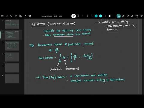 Must-know fundamentals of FEA (Lecture 20) - Different strain measures