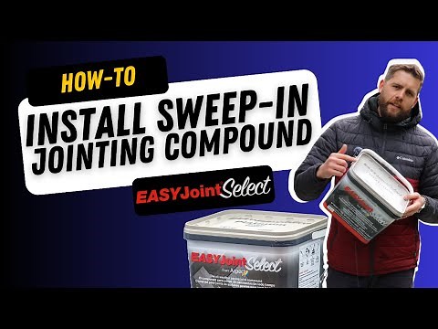 How-to use a sweep-in jointing compound - EASYJoint Select