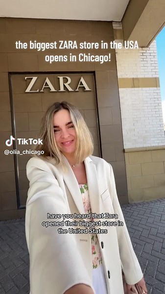 Largest Zara Store in Chicago Opens Tomorrow at Old Orchard Mall