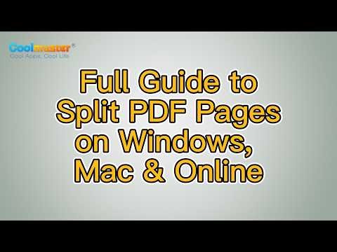 How to Split a PDF into Separate Pages (Fast & Lossless)