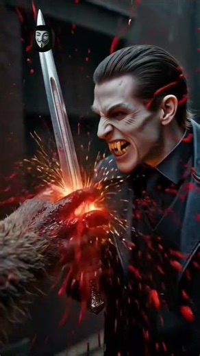 :vampires vs werewolves, blood moon, epic battle #action #movie