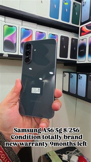 Cellmart Baramulla on Instagram: "Samsung A56 5g 8/256 open box condition Totally brand new"