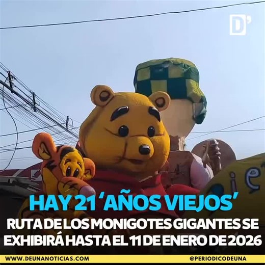 Periódico D’Una on Instagram: "Años viejos de gran tamaño se exhiben en varios puntos del suburbio y suroeste de #Guayaquil. Periódico D’Una comparte la guía de la conocida Ruta de los Monigotes Gigantes, que estará hasta el domingo 11 de enero, de 07:00 a 23:59. ✅ Minecraft Décima y Ayacucho ✅ 4 Fantásticos Calle 15 y Capitán Nájera ✅ Mickey y sus amigos Febres Cordero, entre la 15 y la 16 ✅ Lilo & Stitch y Capibara Calle 16 y Capitán Nájera ✅ Labubu Medardo Ángel Silva y Capitán Nájera ✅ Chesp