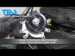 How to Replace Water Pump 2002-10 Dodge RAM