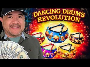 Four Dancing Drums in One! NEW Dancing Drums Revolution slot! Live Play and Bonuses at the El Cortez