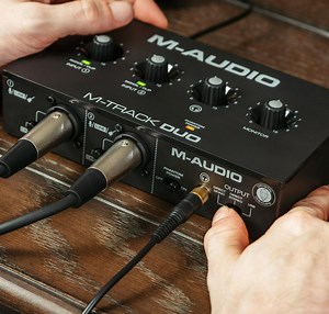 M-Audio M-Track Duo USB Audio Interface