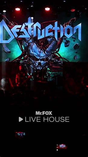 Destruction Live in Bangkok #1 @Mr.FOX Live House